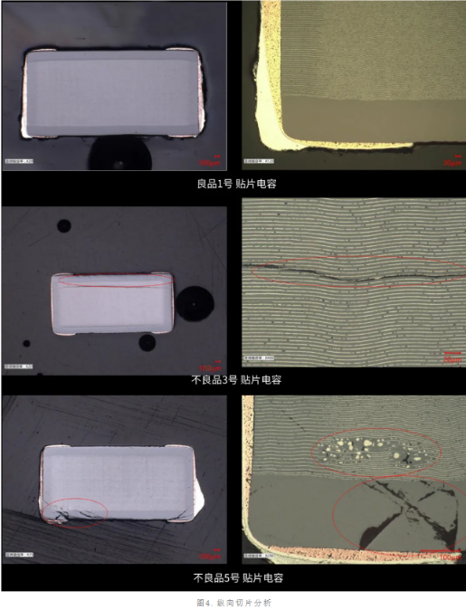 貼片陶瓷電容短路失效分析