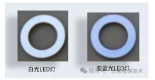 白光LED燈變藍失效分析