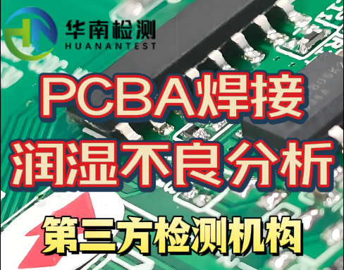 PCBA焊接潤濕不良分析