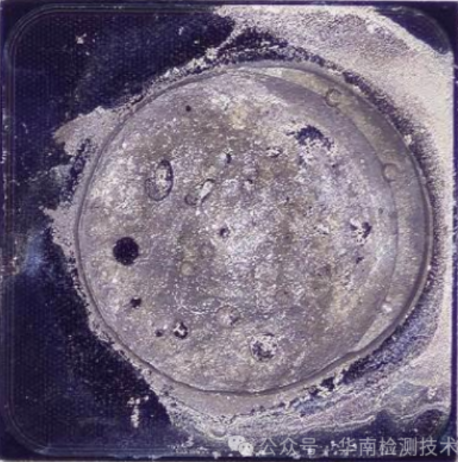 芯片短路失效分析-開封分析確定短路點