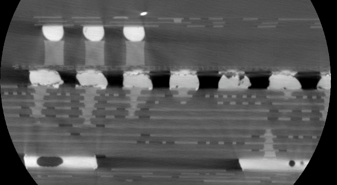 工業CT定位PCB內部短路層