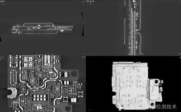 工業CT掃描芯片內部缺陷分析