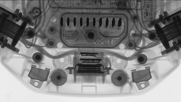 工業X-ray檢測無人機精密結構件