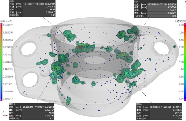 工業CT無損檢測氣孔