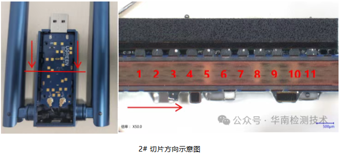 失效分析第二步：金相切片，觀察內部結構