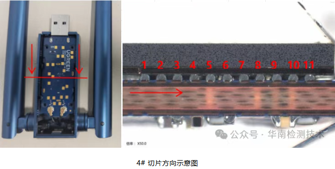 失效分析第二步：金相切片，觀察內部結構