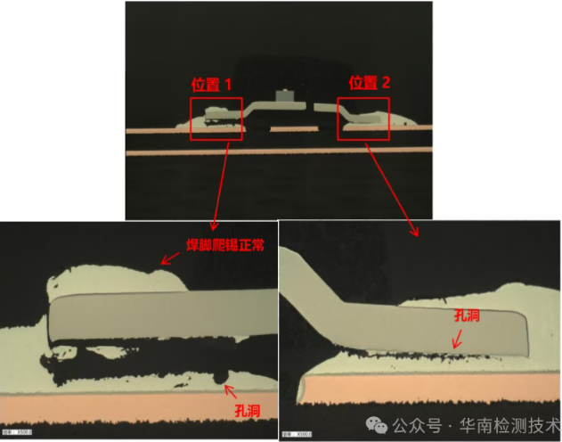 PCBA失效分析切片金相：IMC金屬間化合物層微觀結(jié)構(gòu)